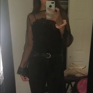 Mesh Lace Top
